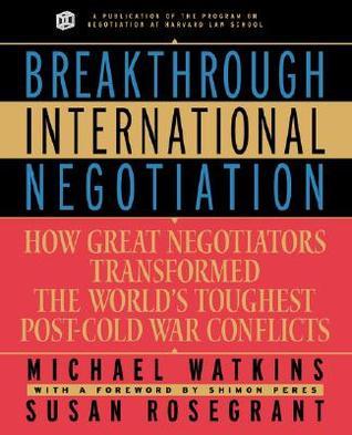 Breakthrough International Negotiation book cover