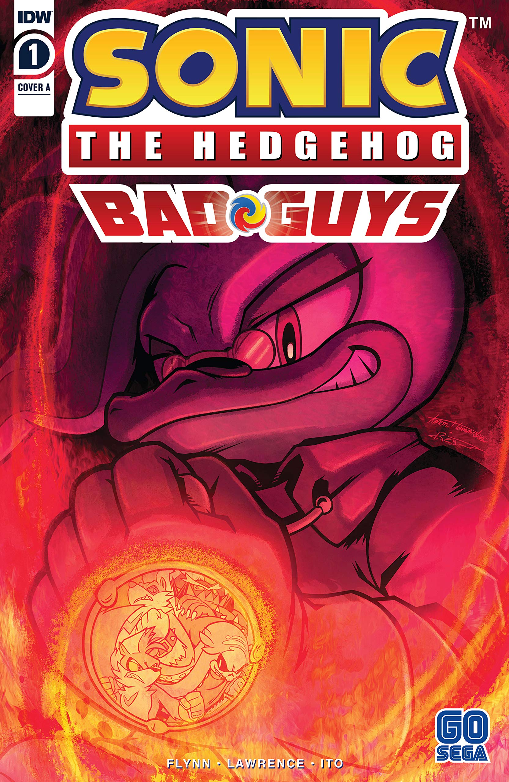 Sonic the Hedgehog: Bad Guys book cover 1