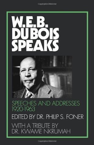 W.E.B. Du Bois Speaks book cover