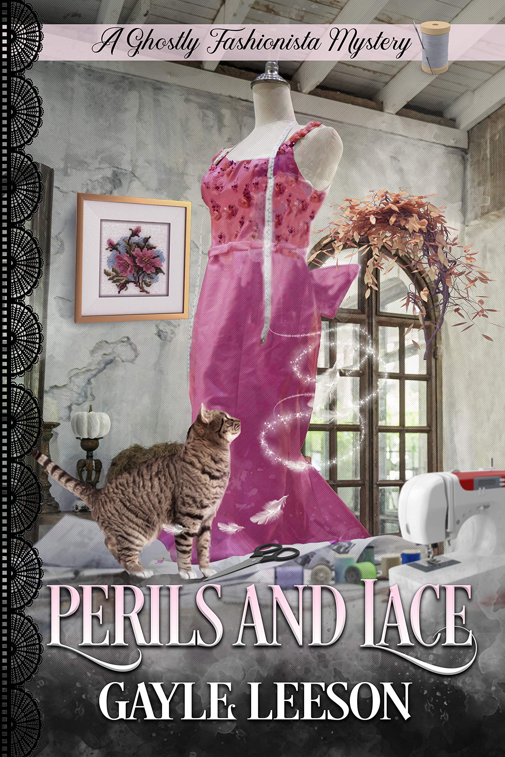 Ghostly Fashionista Mystery book cover 2