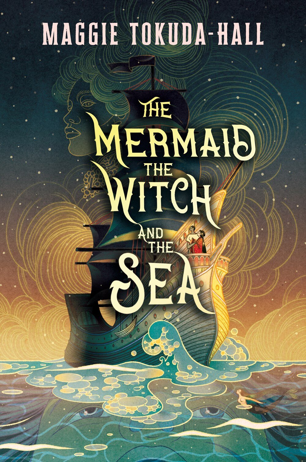 The Mermaid, the Witch, and the Sea book cover 1
