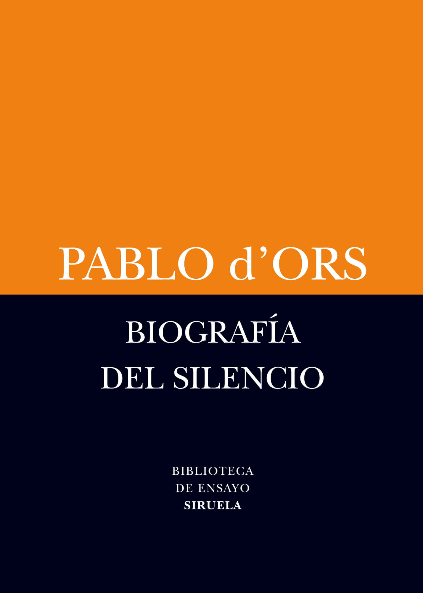 Biography of Silence book cover