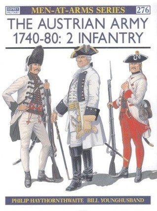 The Austrian Army 1740-80 book cover 1