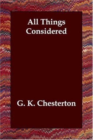 All Things Considered book cover