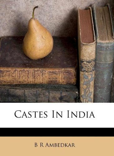 Castes in India book cover