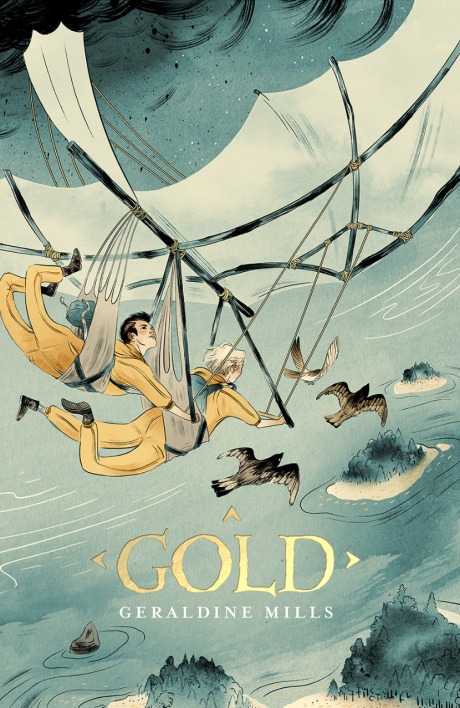 Gold book cover