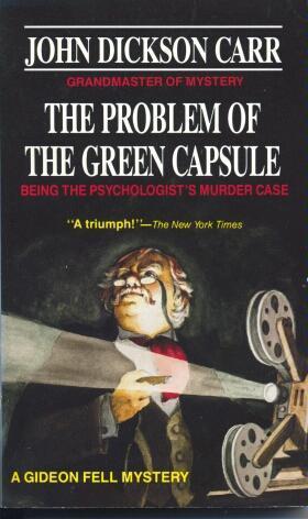 The Problem of the Green Capsule book cover