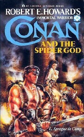 Conan and the Spider God book cover