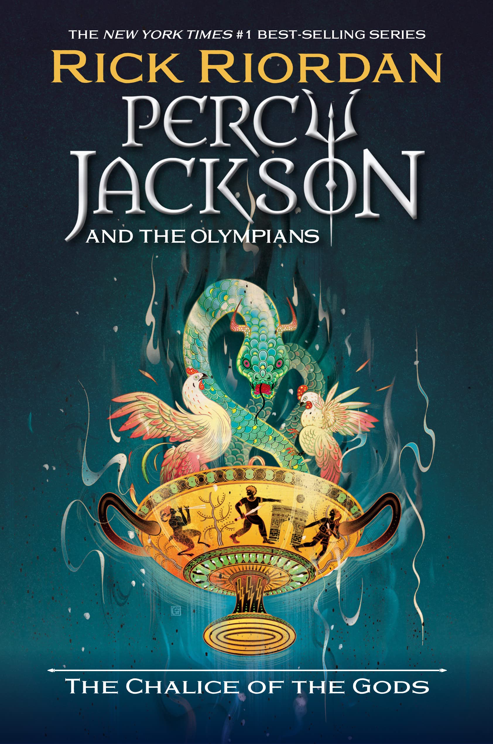 Percy Jackson and the Olympians: The Senior Year Adventures book cover 1