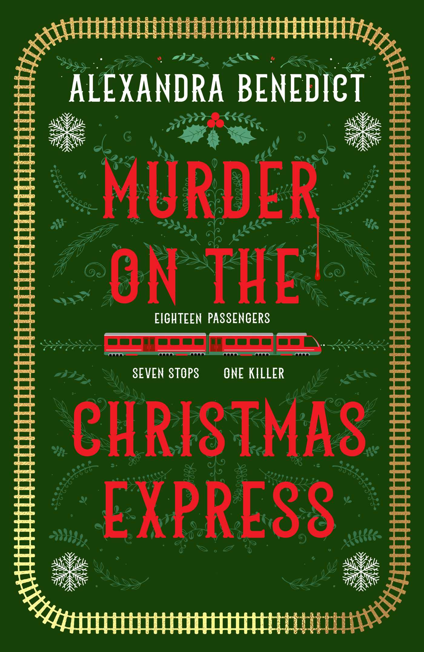Murder On The Christmas Express book cover