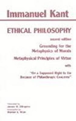 Ethical Philosophy book cover