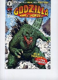 Godzilla, King of Monsters (1995) book cover 2