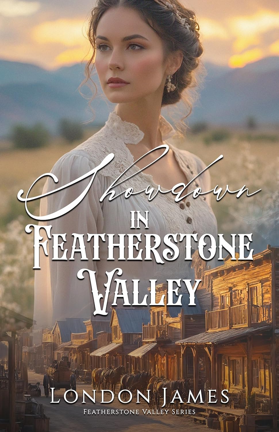 Showdown in Featherstone Valley book cover