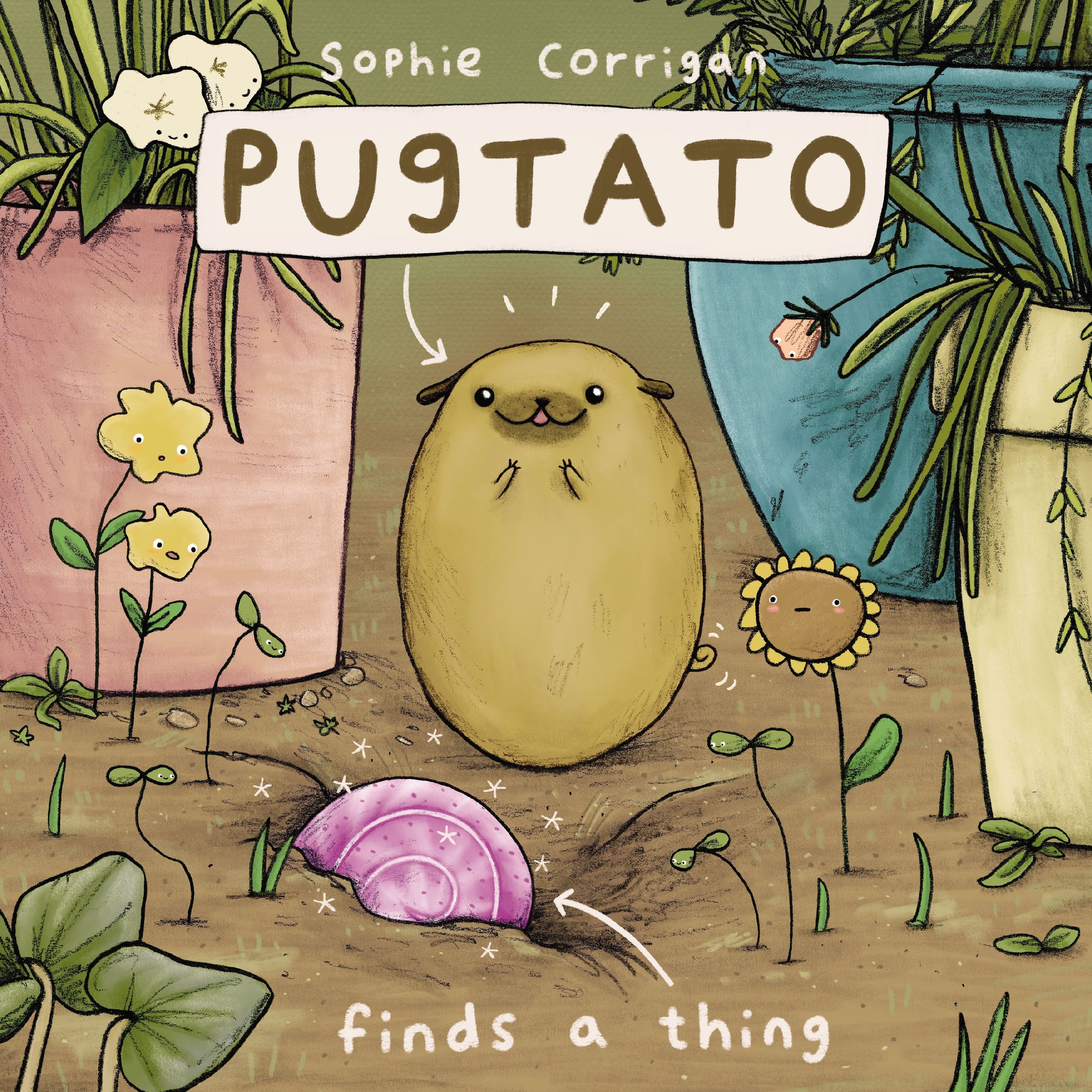 Pugtato Finds a Thing book cover