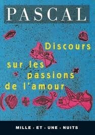 Discours sur les passions de l'amour book cover