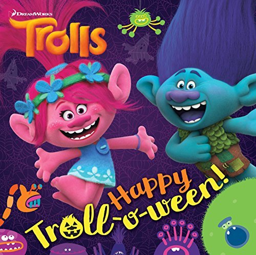 Happy Troll-o-ween! (DreamWorks Trolls) (Pictureback book cover