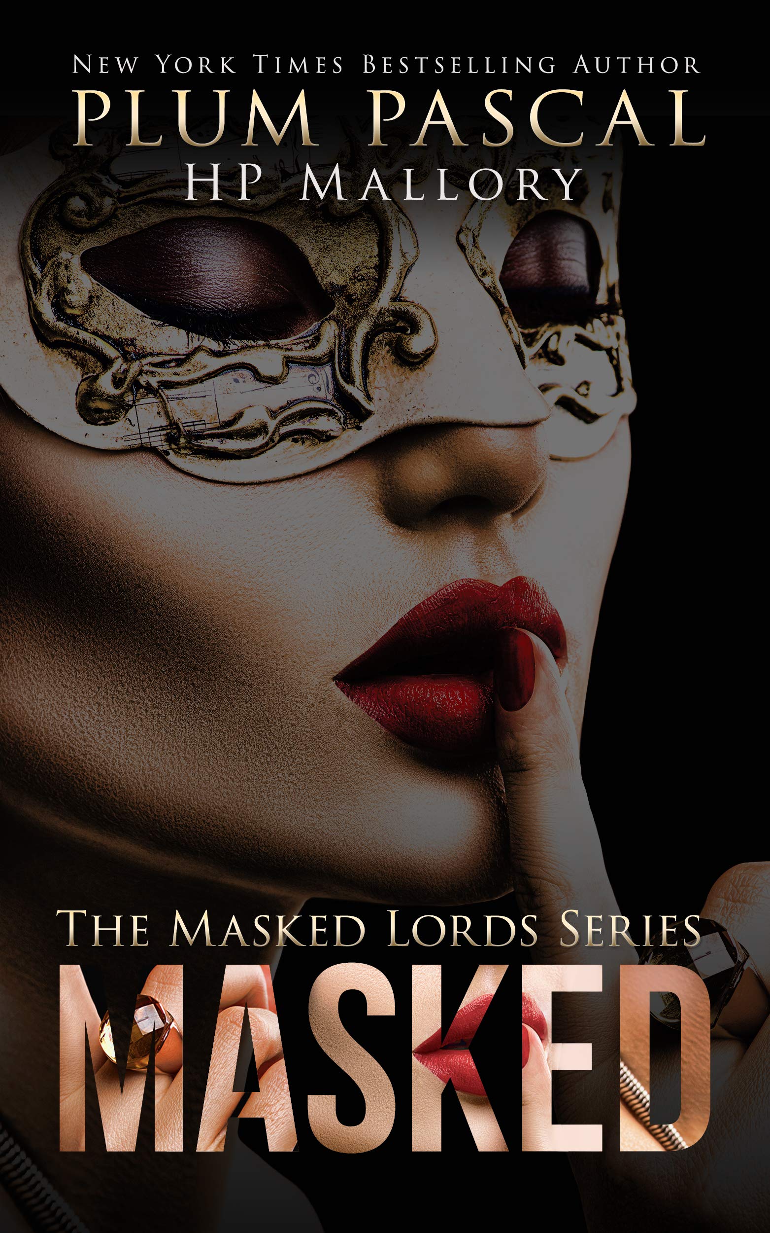 Masked book cover