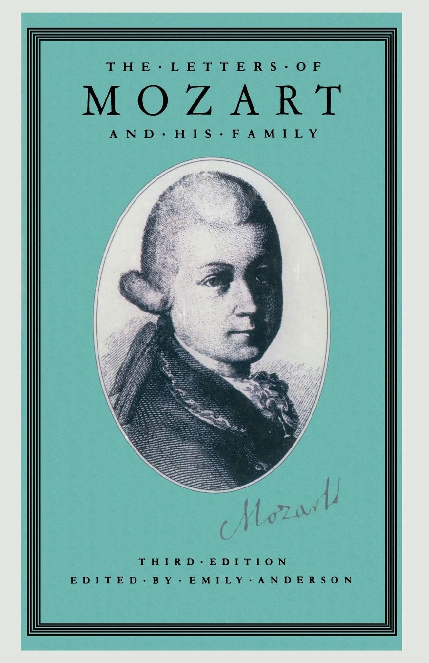 The Letters of Mozart and his Family book cover