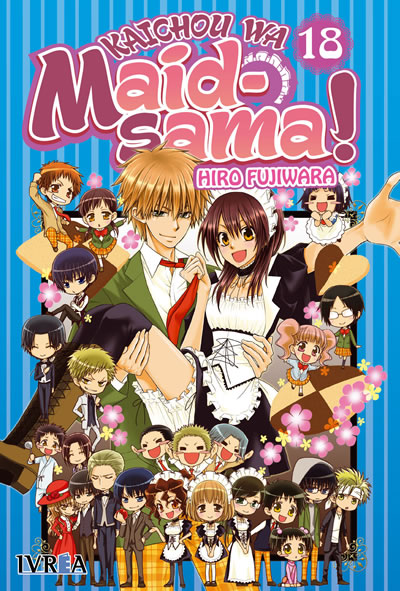 Kaichou wa Maid-Sama!, vol. 18 book cover