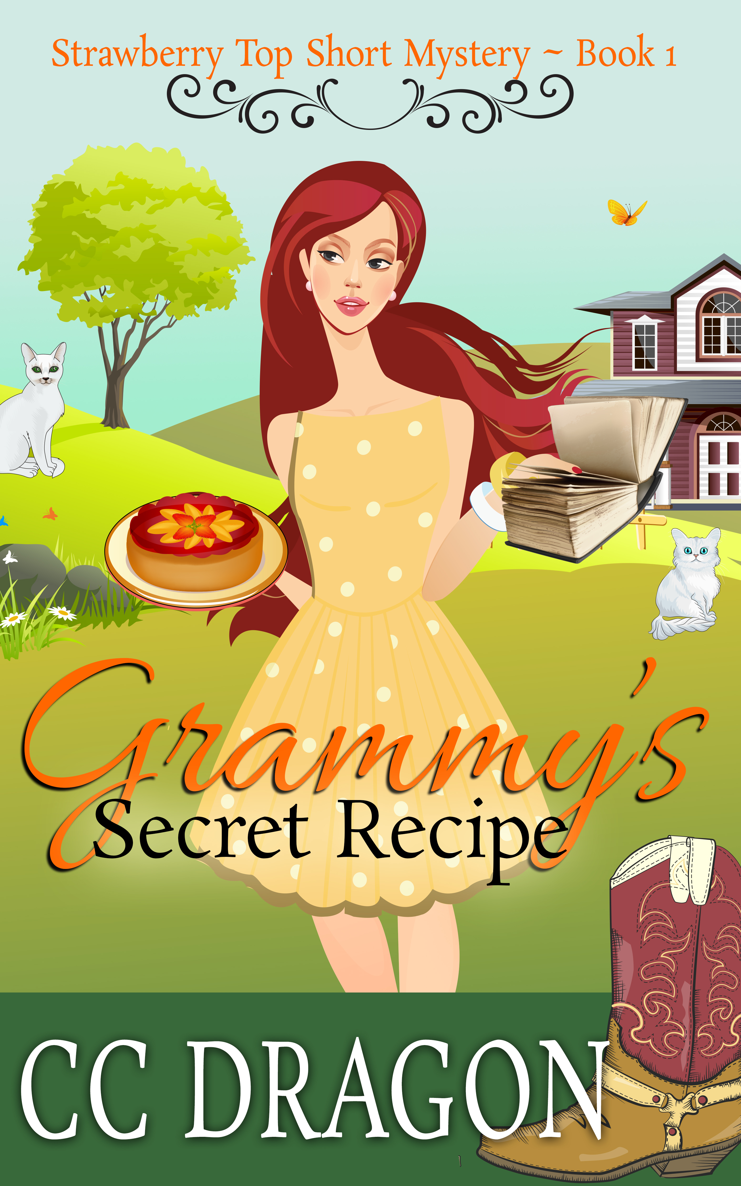Strawberry Top Short Mystery book cover 1