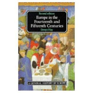Europe in the Fourteenth and Fifteenth Centuries book cover