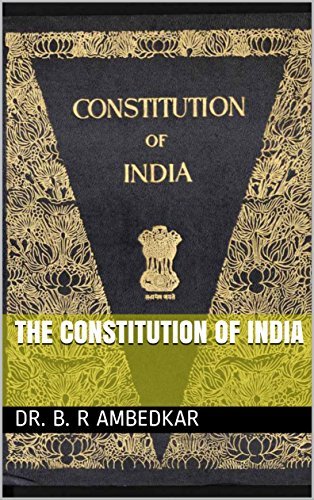 The Constitution of India book cover