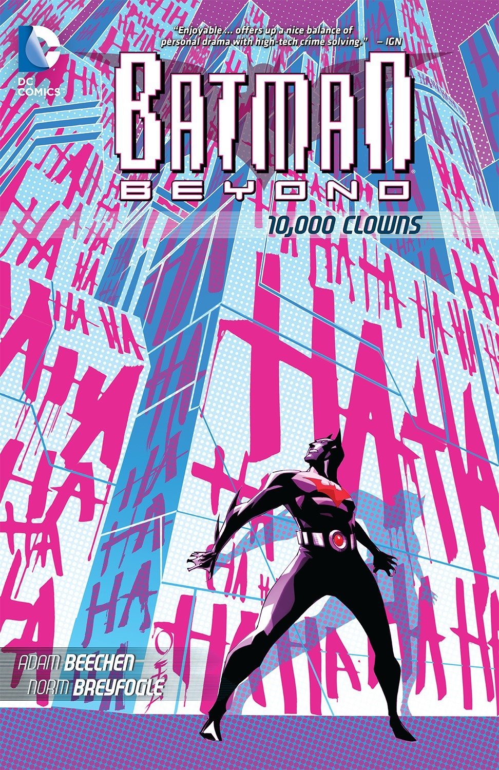 Batman Beyond (2012) book cover 1