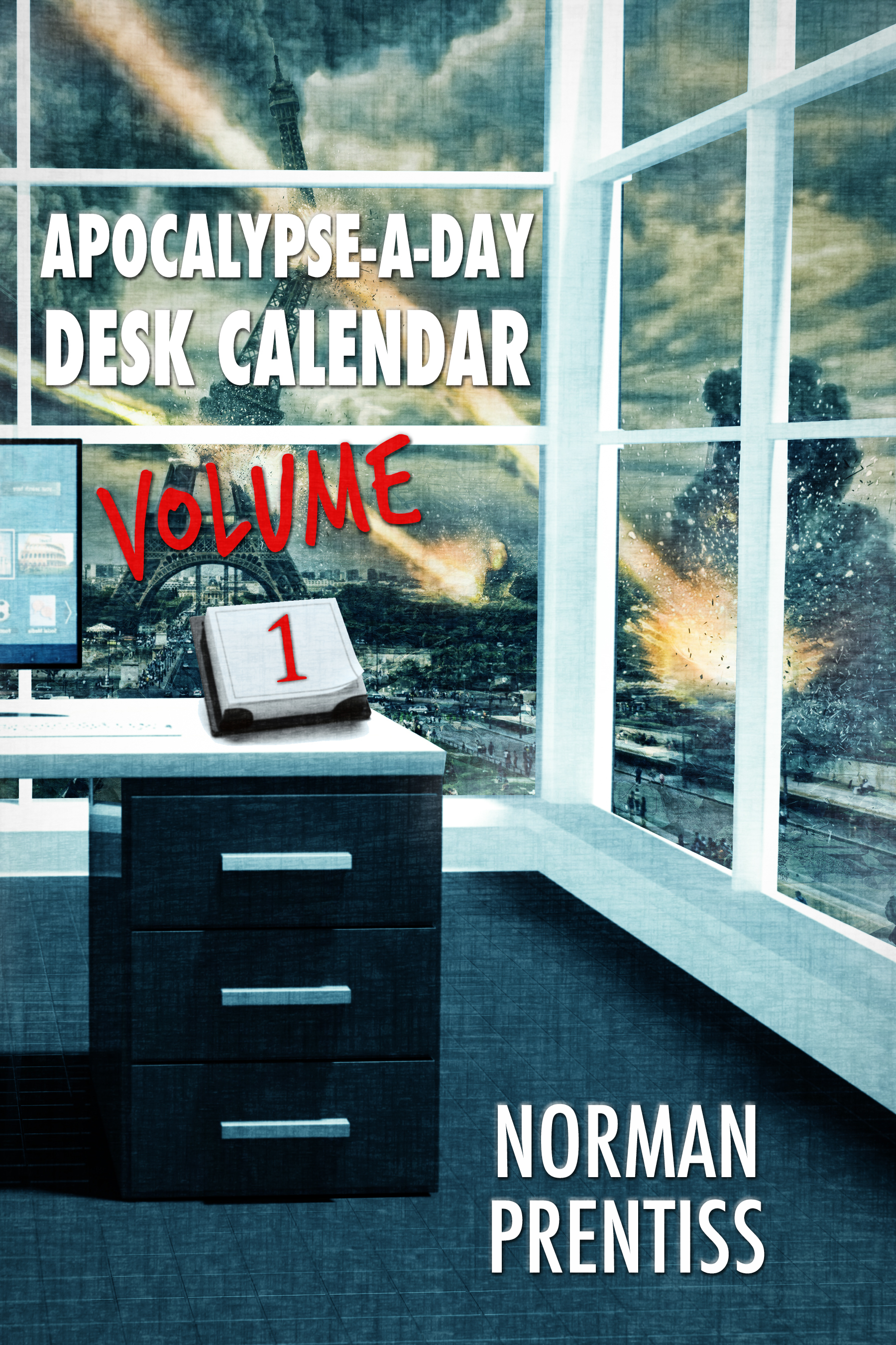 Apocalypse-a-Day Desk Calendar book cover 1