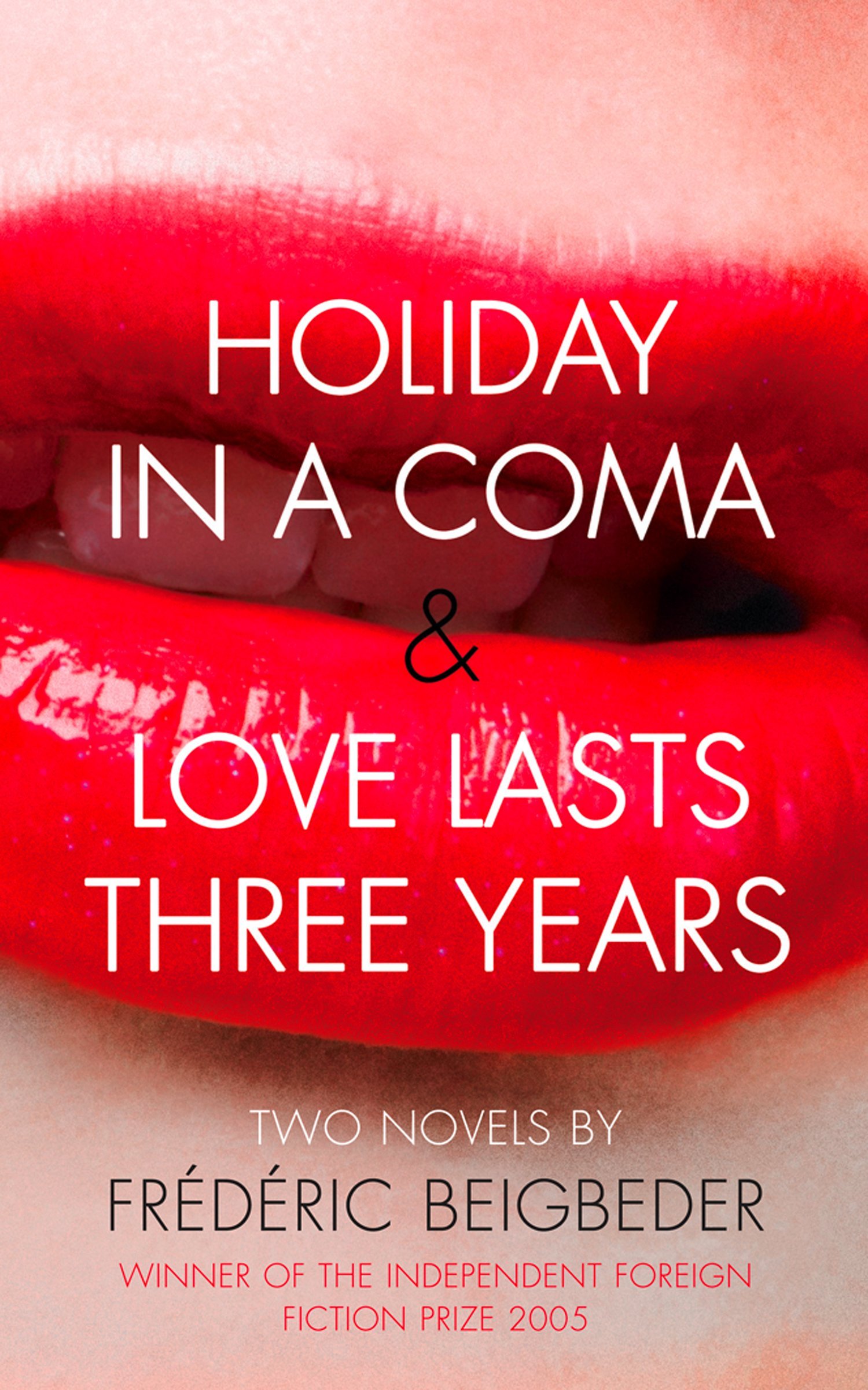 Holiday in a Coma & Love Lasts Three Years book cover