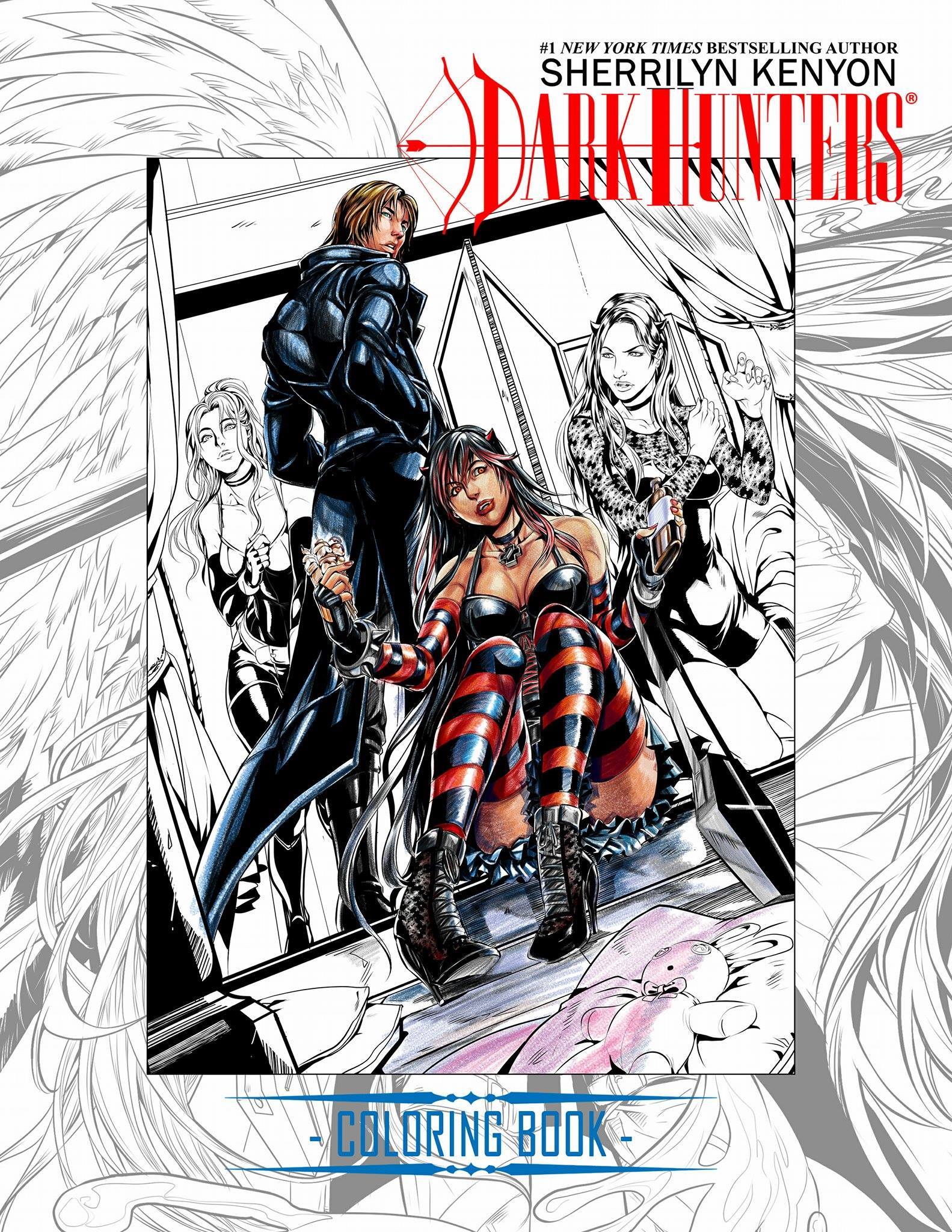 Dark-Hunter Ultimate Coloring Book book cover