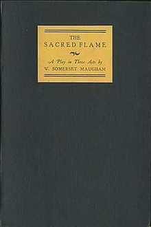 The sacred flame book cover