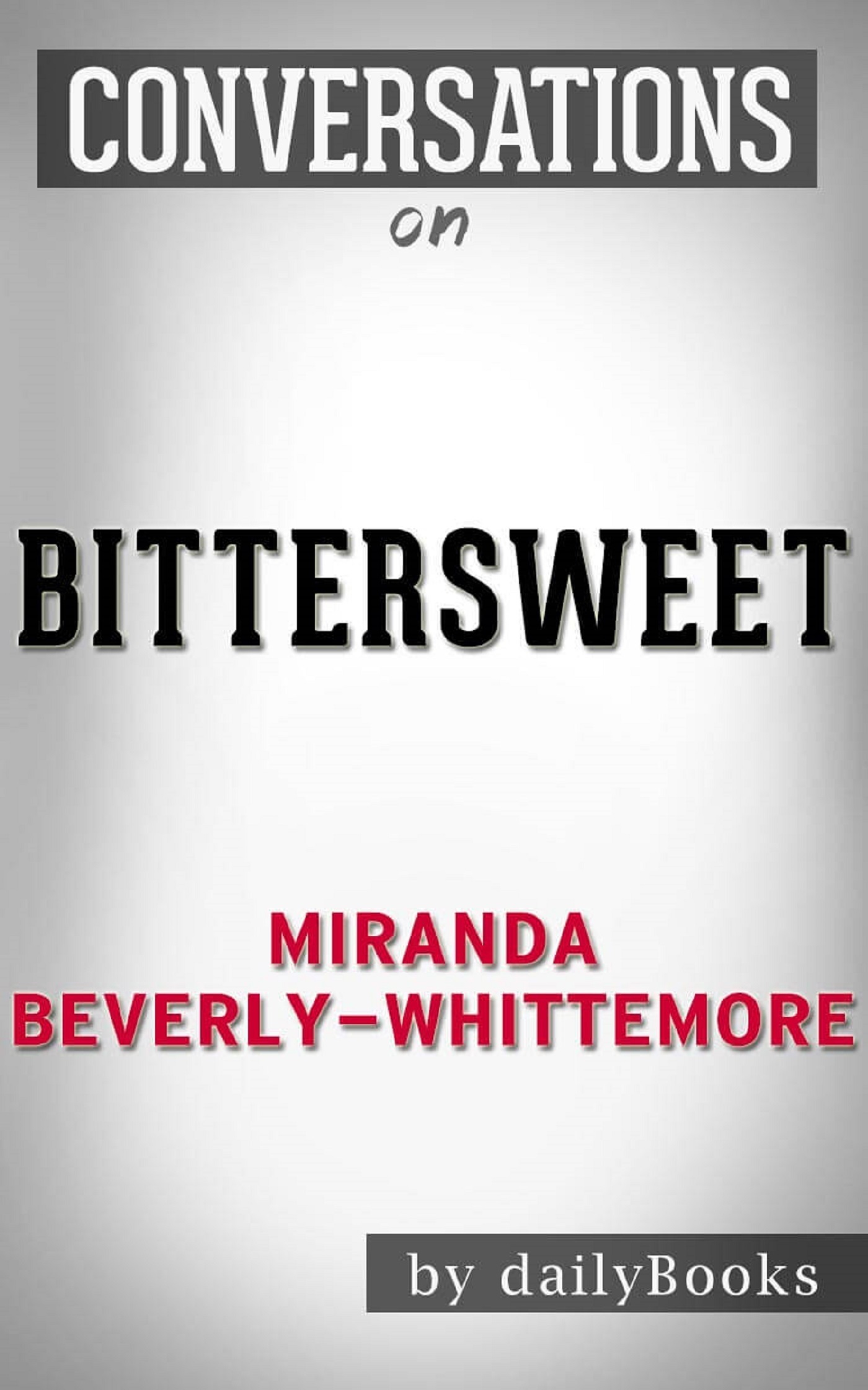 Bittersweet book cover