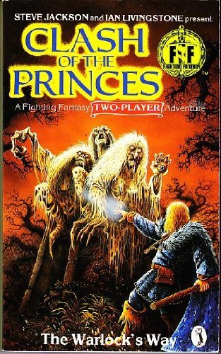 Fighting Fantasy: Clash of the Princes book cover 2