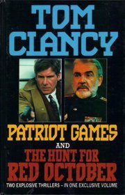 Patriot Games / The Hunt for Red October book cover