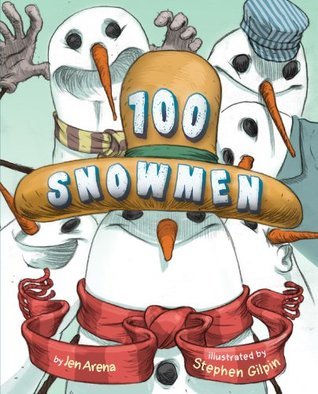 100 Snowmen book cover