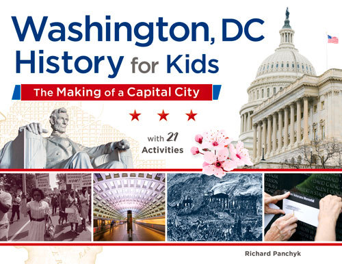 Washington, DC, History for Kids book cover