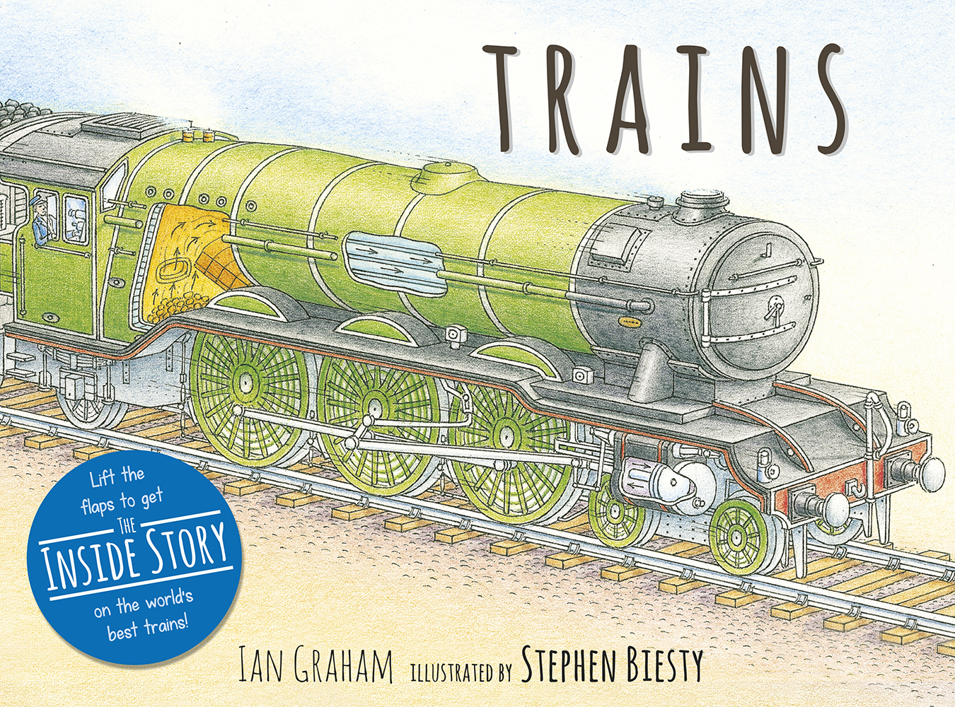 Trains book cover