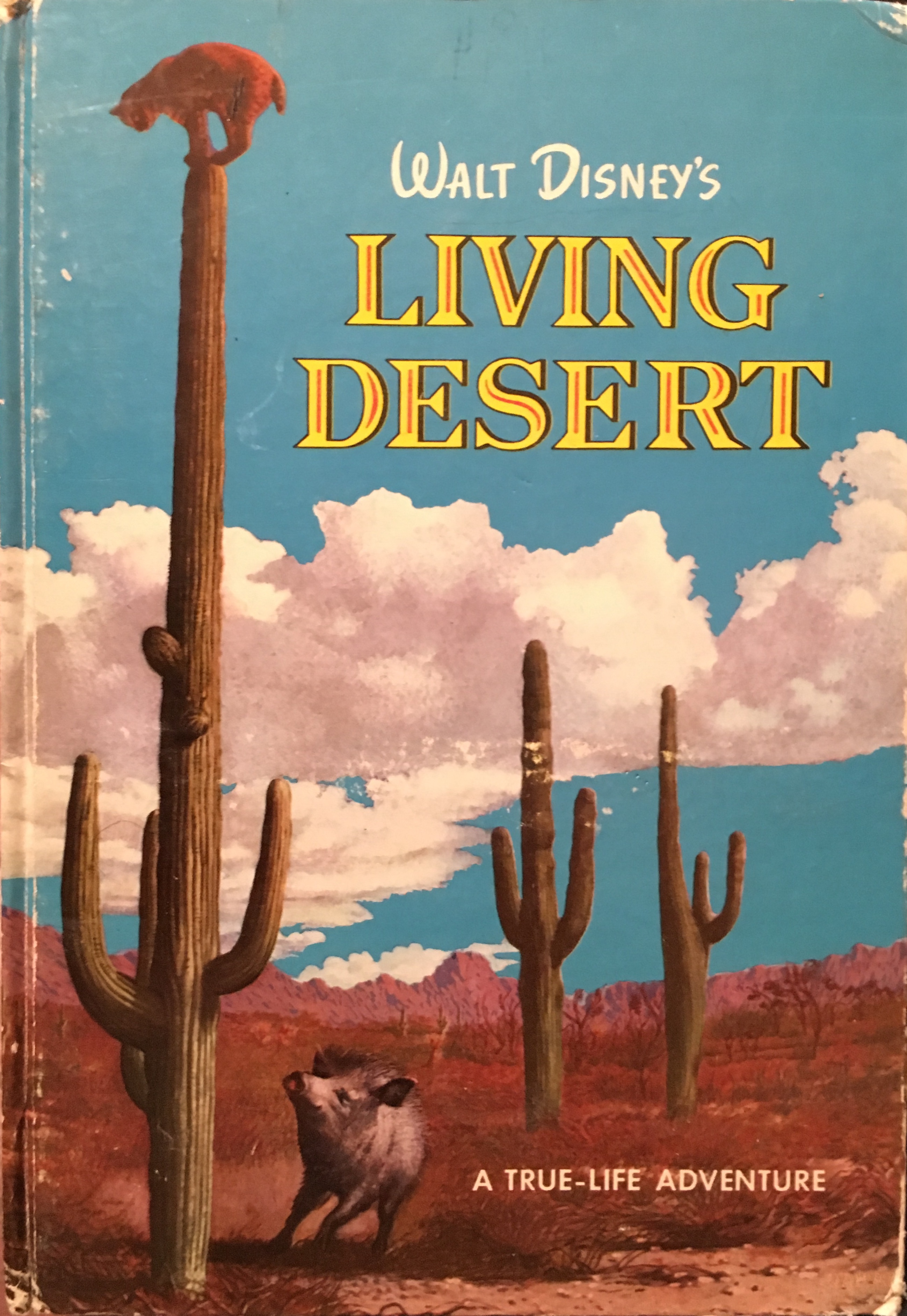 Walt Disney's Living Desert book cover