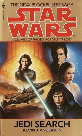 Star Wars: The Jedi Academy Trilogy book cover 1