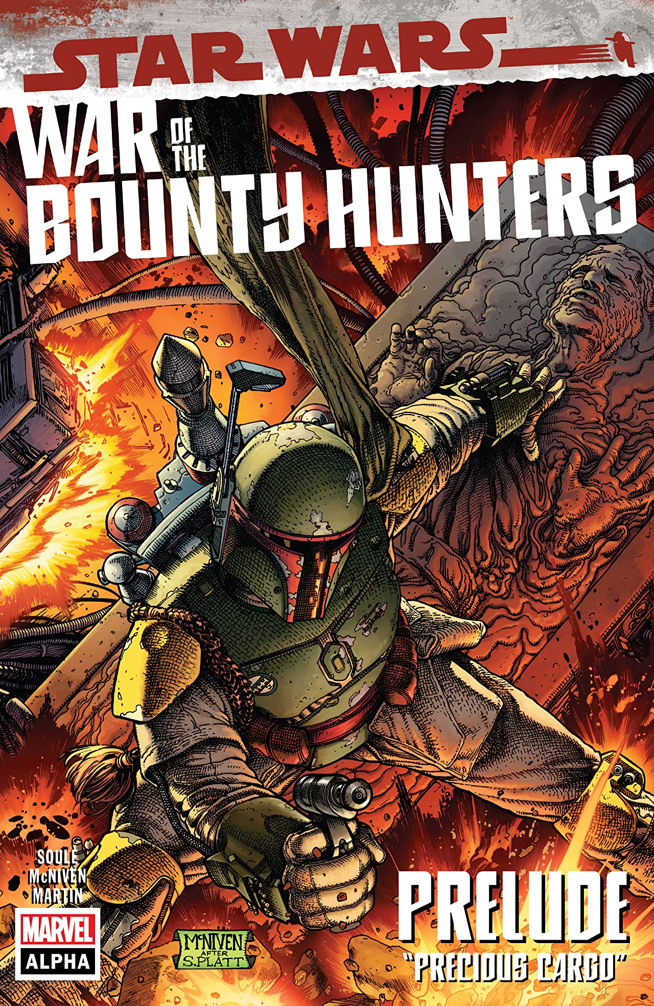 Star Wars: War of the Bounty Hunters (Single Issues) book cover 1