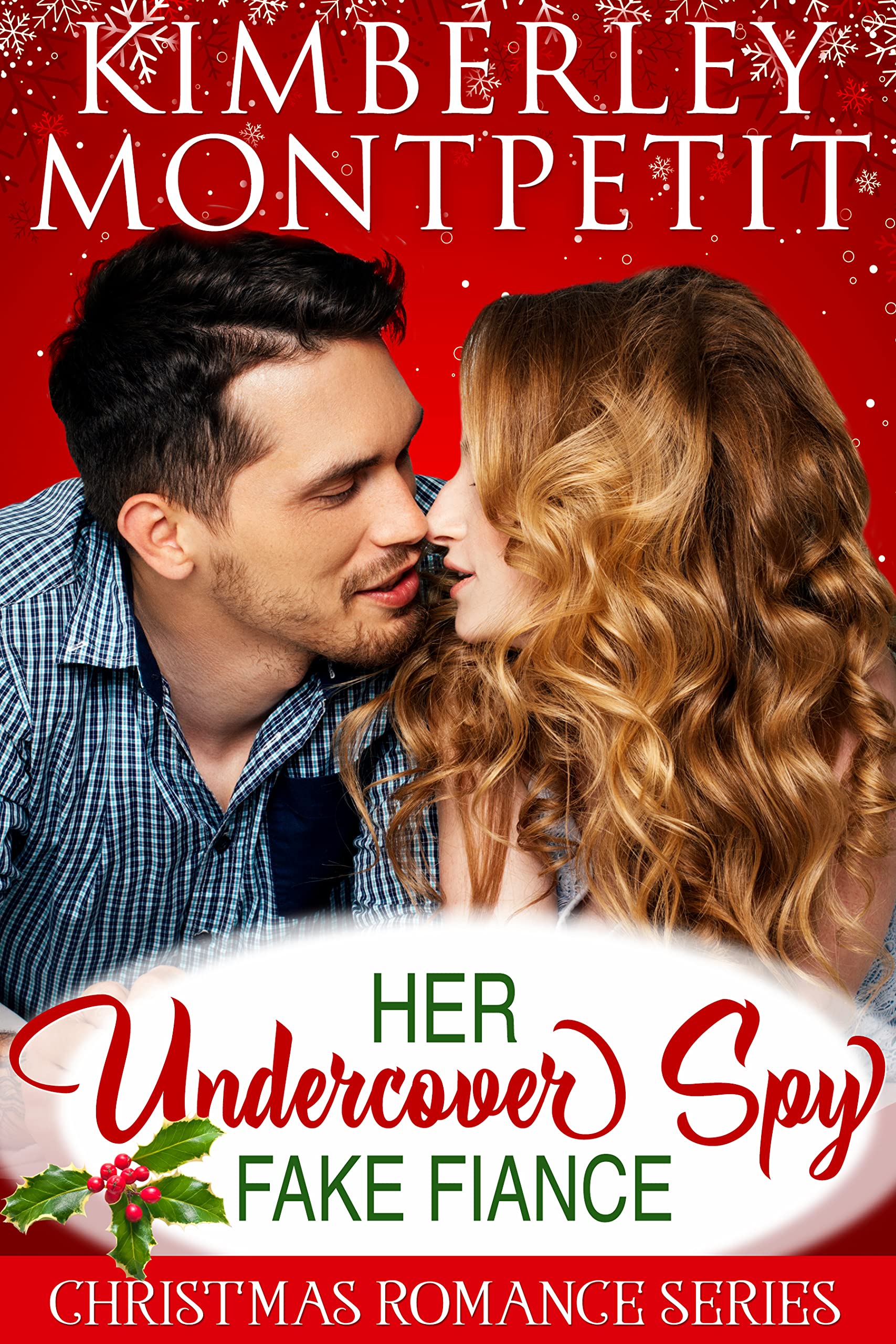 Christmas Fake Fiancé Romance book cover 2