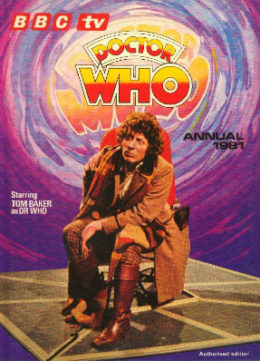 Doctor Who Annual 1981 book cover