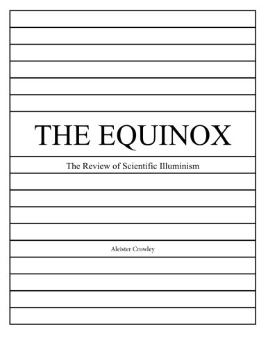 The Equinox, Vol. 1, No. 5 book cover