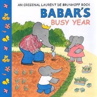 Babar's Busy Year book cover
