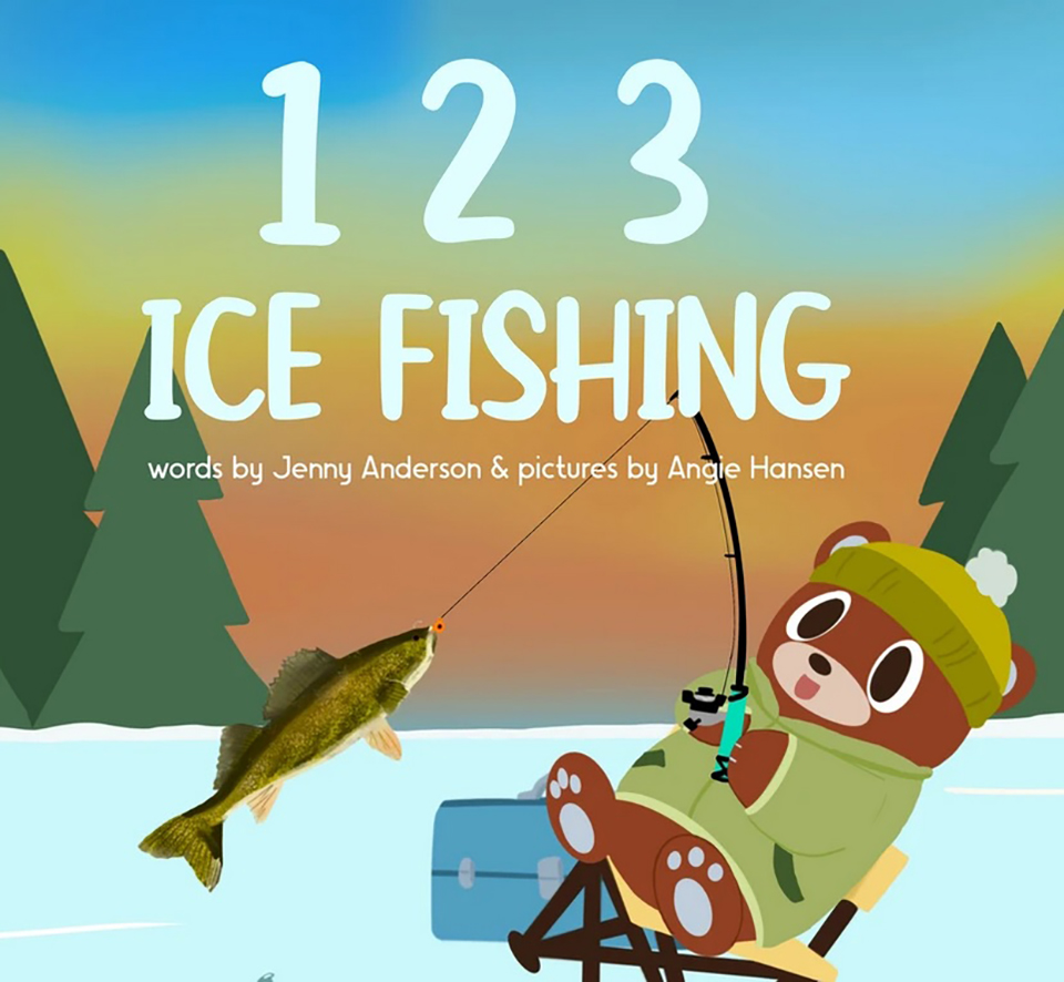 123 Ice Fishing book cover