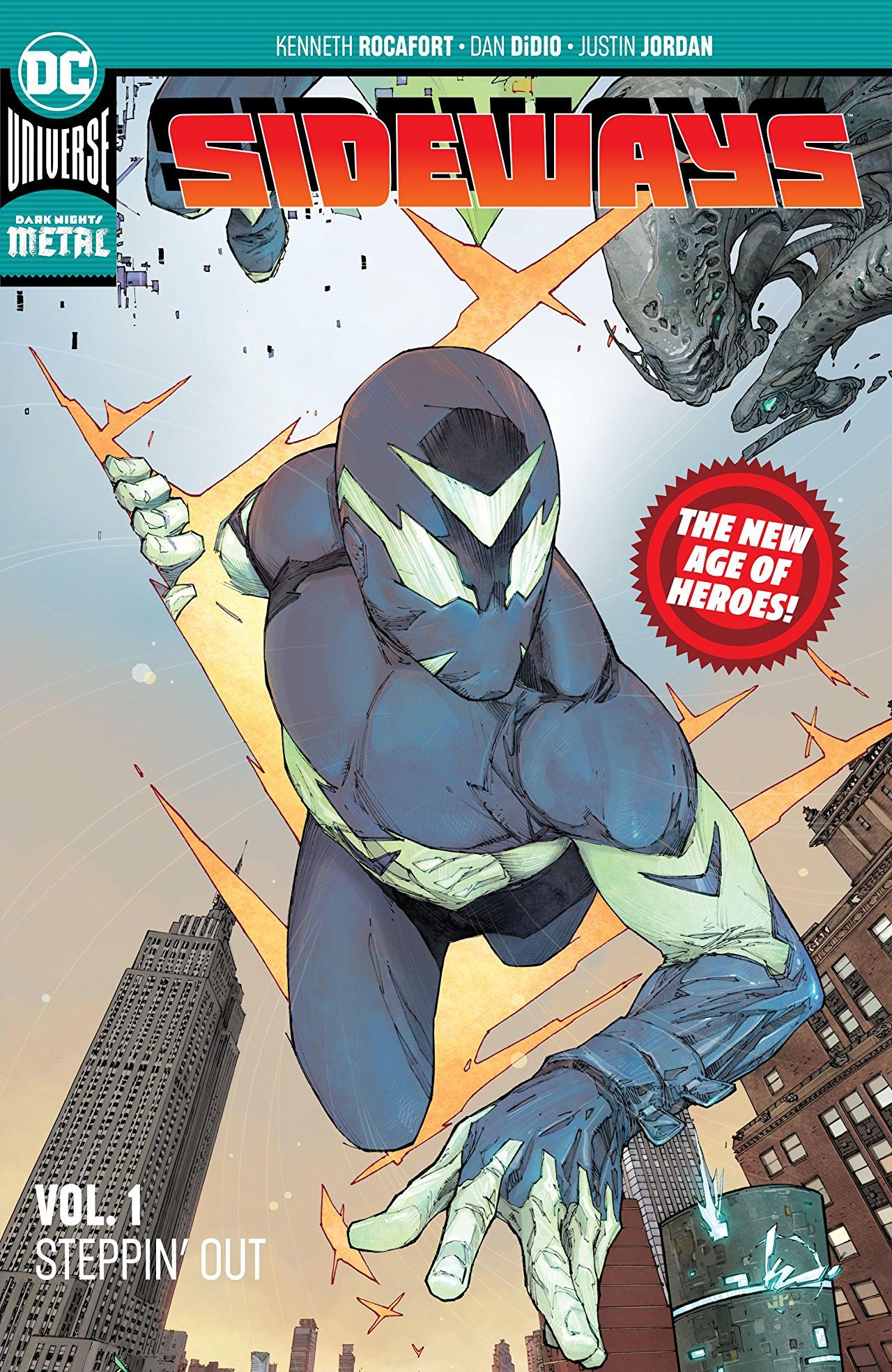 The New Age of DC Heroes book cover 2