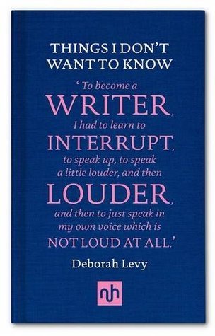 Things I Don't Want to Know book cover