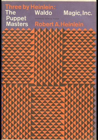 Three by Heinlein book cover