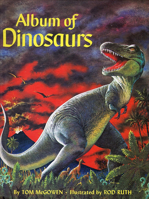 Album of dinosaurs book cover