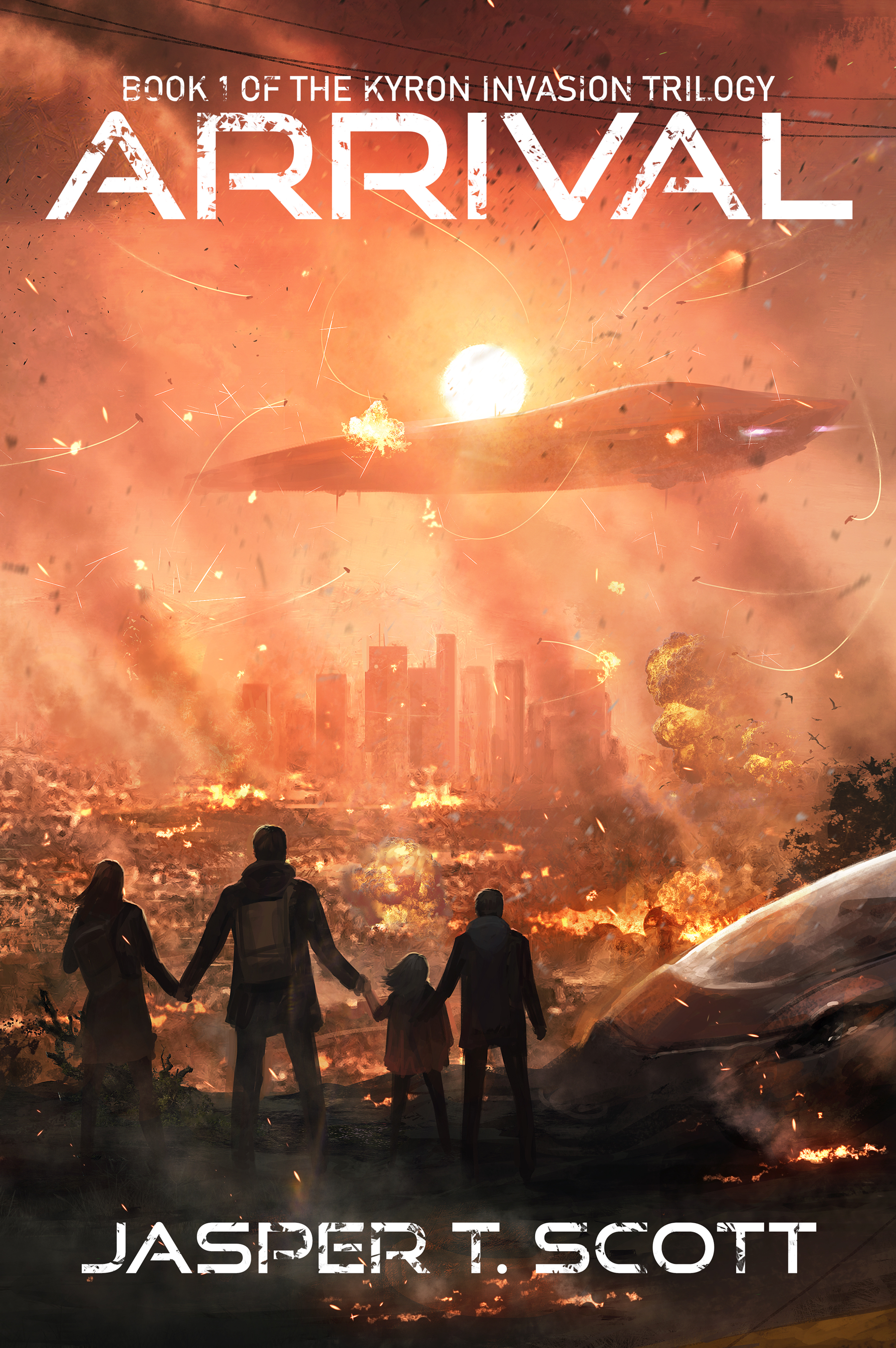 The Kyron Invasion book cover 1